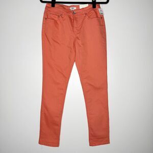 New Cato Orange Slim Pants Women's Size 4